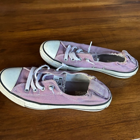 Converse All-Stars lavender slip-ons (size 7.5) - Picture 4 of 7